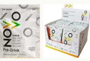 Suplemento Vitamínico Natural Vegano Novvo Pré-Drink