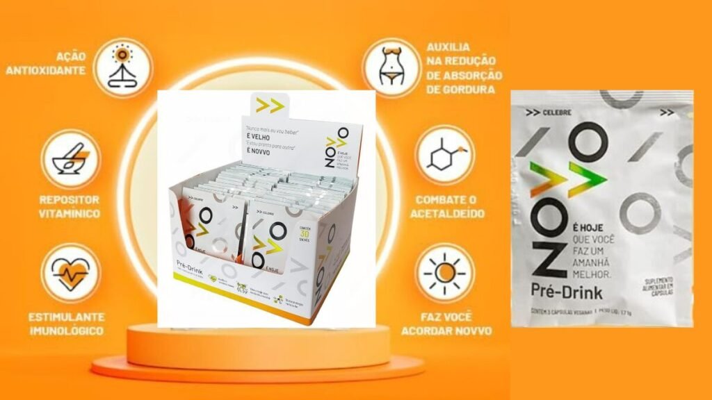 Suplemento Vitamínico Natural Vegano Novvo Pré-Drink Funciona? 2 Suplemento Vitamínico Natural Vegano Novvo Pré-Drink Funciona