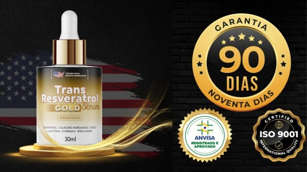 Trans Resveratrol Gold Sérum funciona? Trans Resveratrol Gold Sérum para que serve? 3 Trans Resveratrol Gold Serum 1
